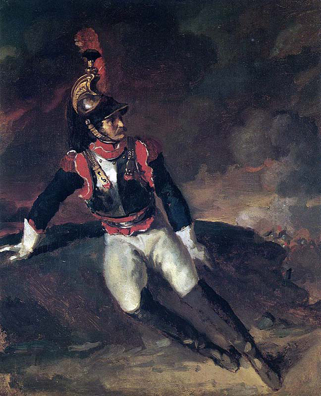 The Wounded Cuirassier Sketch